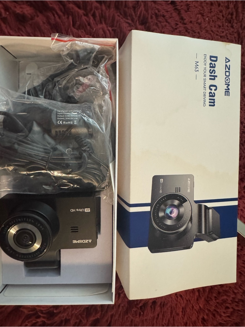Black Dash Cam - Full HD Car Camera